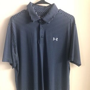 Under Armour Golf Polo- Navy - men’s size L